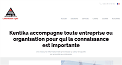 Desktop Screenshot of kentika.com